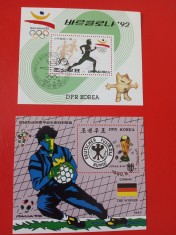 COREEA DE NORD, SPORT - COLIȚE ȘTAMPILATE