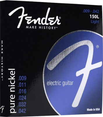 Corzi chitara electrica Fender Original 150L Pure Nickel Ball End 9-42 foto