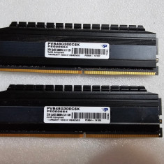 Kit Memorie RAM desktop Patriot Viper 4 Blackout 8GB (2x4GB), DDR4 3000mhz