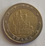 Moneda 2 euro comemorativa Germania 2012 J Bayern, Europa