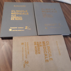 CLINICILE MEDICALE ALE AMERICII DE NORD VOL 1+2+3/1993