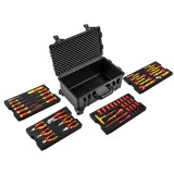 Trusa de scule pentru electrician 52 piese, IP67, 1000V, NEO TOOLS