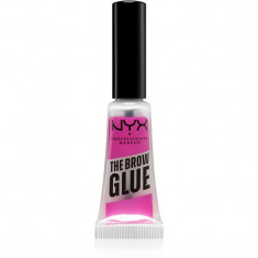 NYX Professional Makeup The Brow Glue gel pentru sprancene culoare Transparent 5 g