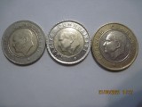 Turcia (4) - 50 Kurus 2009, 2010, 1 Lira 2009, Asia