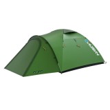 Cort Husky Baron 3 Green, 3 Persoane, Impermeabil 6000mm, Protectie UV, Duraluminiu, 4.6kg