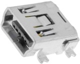 Mufa USB mini-B mama PCB SMD