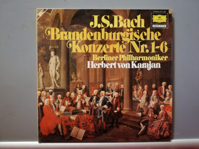Bach &ndash; Brandenburg Concertos 1 &ndash; 6 (2LP set) &ndash; (1970/Polydor/RFG) - VINIL/NM+