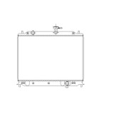 Radiator racire Kia Rio (De), 03.2005-2011, Motorizare 1, 5 Crdi 65/81kw Diesel, tip climatizare Cu/fara AC, cutie Manuala, dimensiune 538x375x26mm,