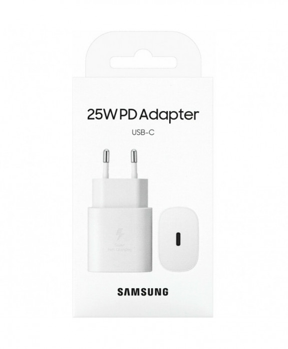 Incarcator Samsung Super Fast Charging 25W EP-TA800N Alb