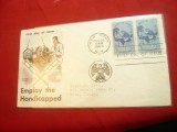 Plic FDC -Angajarea Persoanelor cu Handicap 1960 SUA