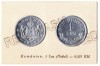 1 LEU 1924 - Aluminiu COINS, Reclama FERDINAND, Carton Embosat ( 6,5/4 cm )