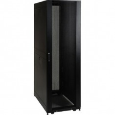 Cabinet Refurbished Rack Server IBM 1410-4RX, 42U, Black + Tava Fixa foto