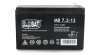 MPLPower AGM baterie gel VRLA 12V 7.2Ah (151/65/94mm)
