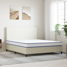 vidaXL Saltea din spumă cu memorie, 200 x 160 x 17 cm, moale