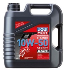 LIQUI MOLY 1686 Motorbike 4T Synth 10W-50 Street Race ulei de motor
