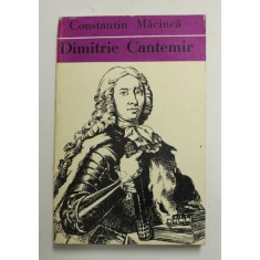 DIMITRIE CANTEMIR de CONSTANTIN MACIUCA , 1972 , INSEMNARI PE PAGINA DE GARDA