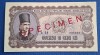 Bancnota 25 lei 1952 specimen - UNC