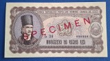 Bancnota 25 lei 1952 specimen - UNC