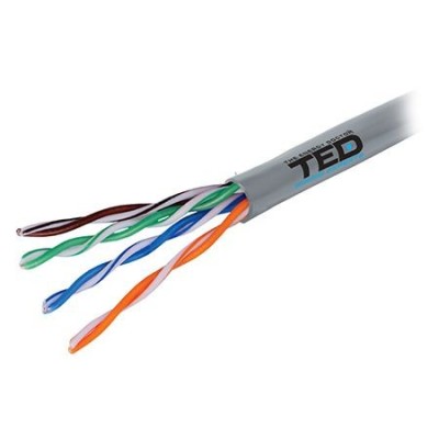 CABLU UTP CAT 5 CUPRU 0.5MM 305M TED ELECTRIC foto