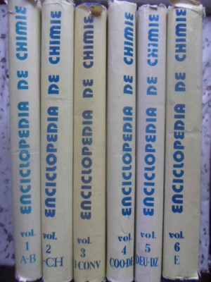 ENCICLOPEDIA DE CHIMIE VOL.1-6-ELENA CEAUSESCU foto