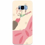 Husa silicon pentru Samsung S8, Cute Girly