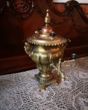 Samovar vechi rusesc din alama