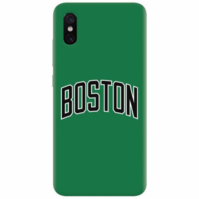 Husa silicon pentru Xiaomi Mi 8 Pro, NBA Boston Celtics foto