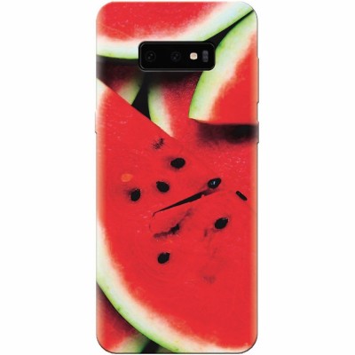 Husa silicon pentru Samsung Galaxy S10 Lite, S Of Watermelon Slice foto