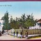 Intrarea in Manastirea Varatec - printata, animata, color, necirculata, Editura Librariei Scoalelor Ilie Rosner Tg. Neamt