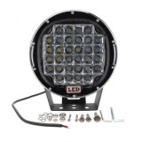 LED Far Runda Lumina Lampa Proiector Halogen 220mm 96W 12V 24V