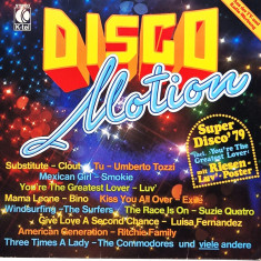 Various ‎– Disco Motion 1978 NM / VG+ vinyl LP K-tel Germania europop pop rock
