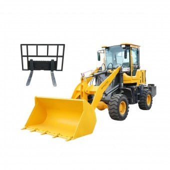 Incarcator frontal WOLA 2.3T, 4x4, 78CP, cupa 1.1m3, lame incluse 1060x100mm Breckner Germany foto