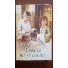 Ceea ce mi se cuvine-Doris Mortman