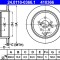 ATE 24.0110-0366.1 Disc frana