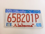 Alabama Inmatriculare USA original, decor de perete