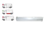 Panou lateral Opel Movano, 01.2004-07.2007; Opel Movano, 07.1998-12.2003; Opel Movano, 07.2007-01.2010, Stanga, Aftermarket