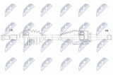 Planetara Opel Antara A 2WD, 4WD 2010-, Chevrolet Captiva 2WD, 4WD 2010-; partea din fata, stanga, cutie viteze automata; 95299895; NTY, aftermarket