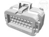 Conector auto AMPSEAL pe cablu - 23 pini, TE Connectivity