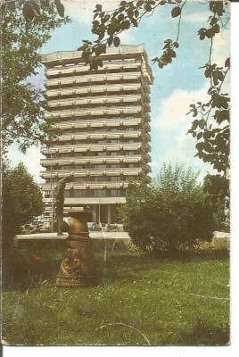 #carte postala-BACAU-Hotel Decebal foto