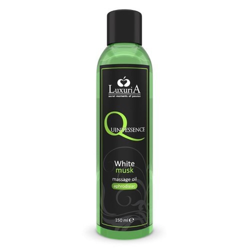 Masaj - Luxuria Chintesenta Ulei de Masaj Mosc Alb 150 ml Imbogatit cu Parfumuri Afrodisiace Rafinate
