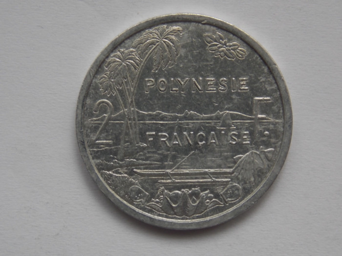 2 FRANCS 1983 POLINEZIA FRANCEZA