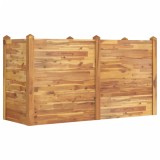 Cumpara ieftin Pat inaltat pentru gradina, 160x60x84 cm, lemn masiv de acacia