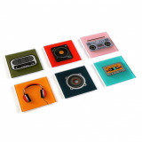 Cumpara ieftin Coaster - Music Glass Coasters (mai multe modele) | Versa