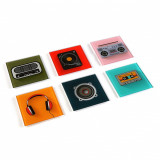 Coaster - Music Glass Coasters (mai multe modele) | Versa