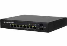 Ubiquiti edgeswitch 8 150w 24v802.3af/at poe es-8-150w 8*ethernetbasic switching rj-45 foto