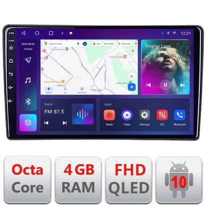 Navigatie Suzuki Splash Opel Agila 2008-2014 Android radio gps internet quad core 4+64 carplay android auto kit-splash-+EDT-E309v3 v1 CarStore Technol