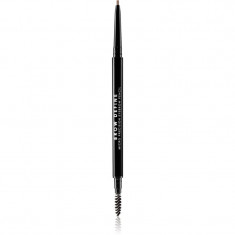 MUA Makeup Academy Brow Define creion sprâncene precise cu pensula culoare Light Brown 0,3 g