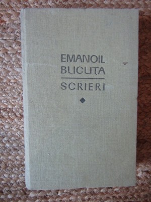 Emanoil Bucuta - Scrieri (volumul 1) foto