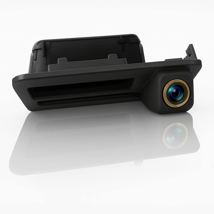 Camera De Marsarier Dedicata AutoREY&reg; Pentru BMW X1 F48, X3 G01, X5 G05, 2018, 2019, 2020, 2021 Montaj In Maner Portbagaj, Viziune Nocturna, 175&deg; Ungh