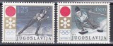Iugoslavia 1972 - Jocurile Olimpice de iarnă - Sapporo, MNH, Nestampilat